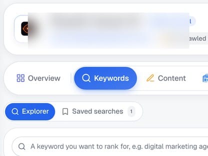 Keyword research suggestions